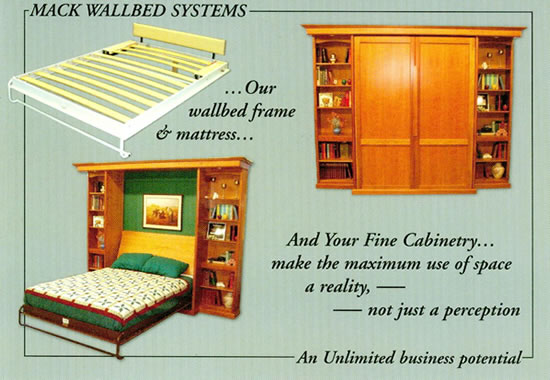 for cabinet makers - mack wallbed mack wallbed